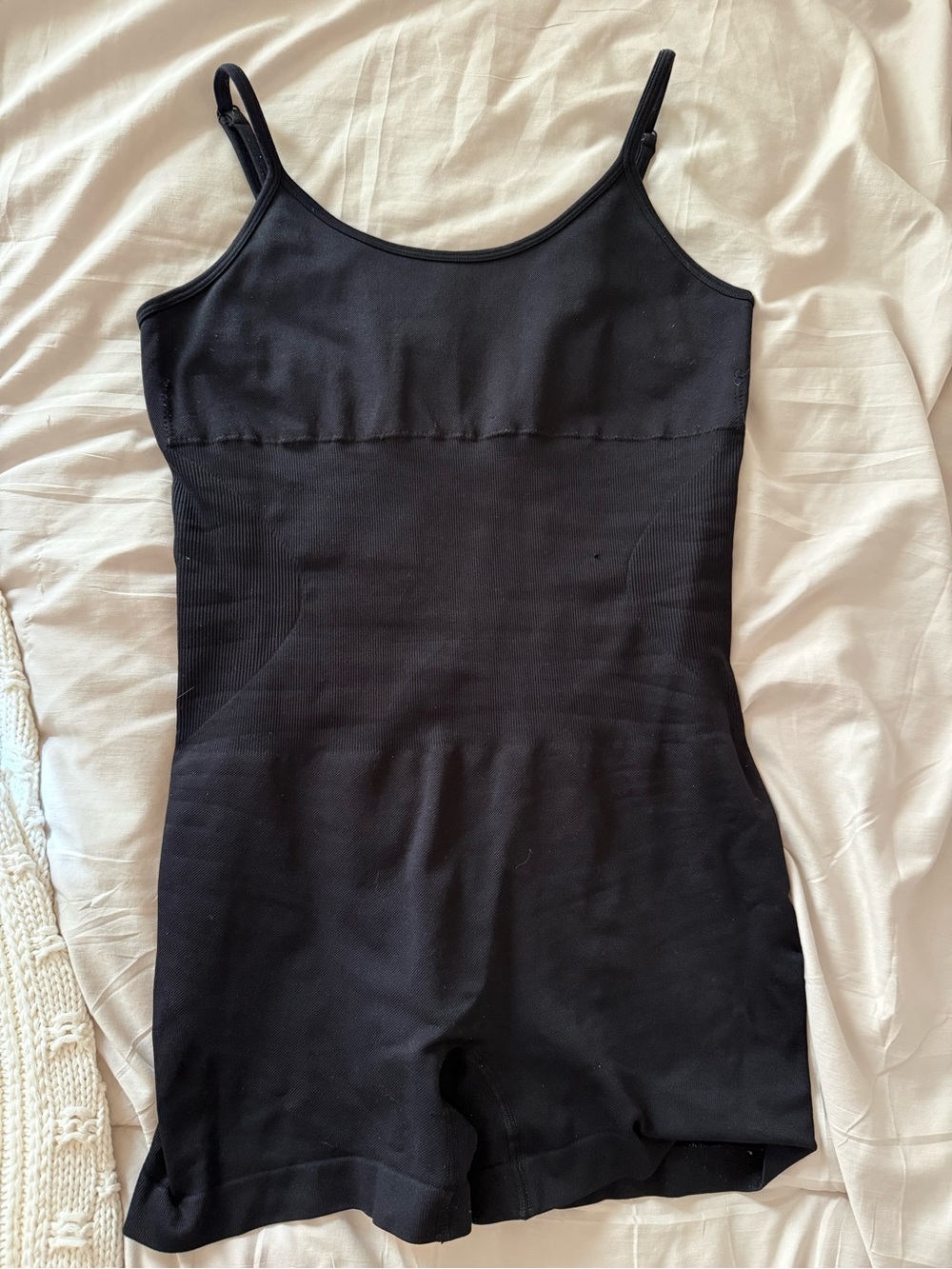 Women’s Black Workout Bodysuit